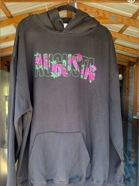 New! The Masters Black “Augusta” azaleas hoodie. Ships for FREE!